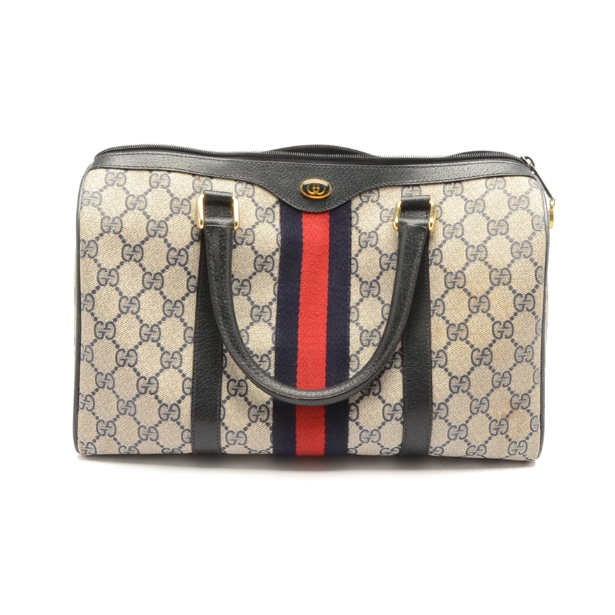 Vintage Gucci Supreme Monogram Handbag