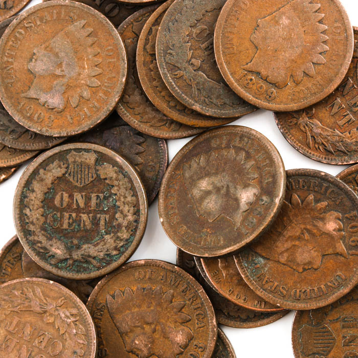 Ninety-Nine Indian Head Cents