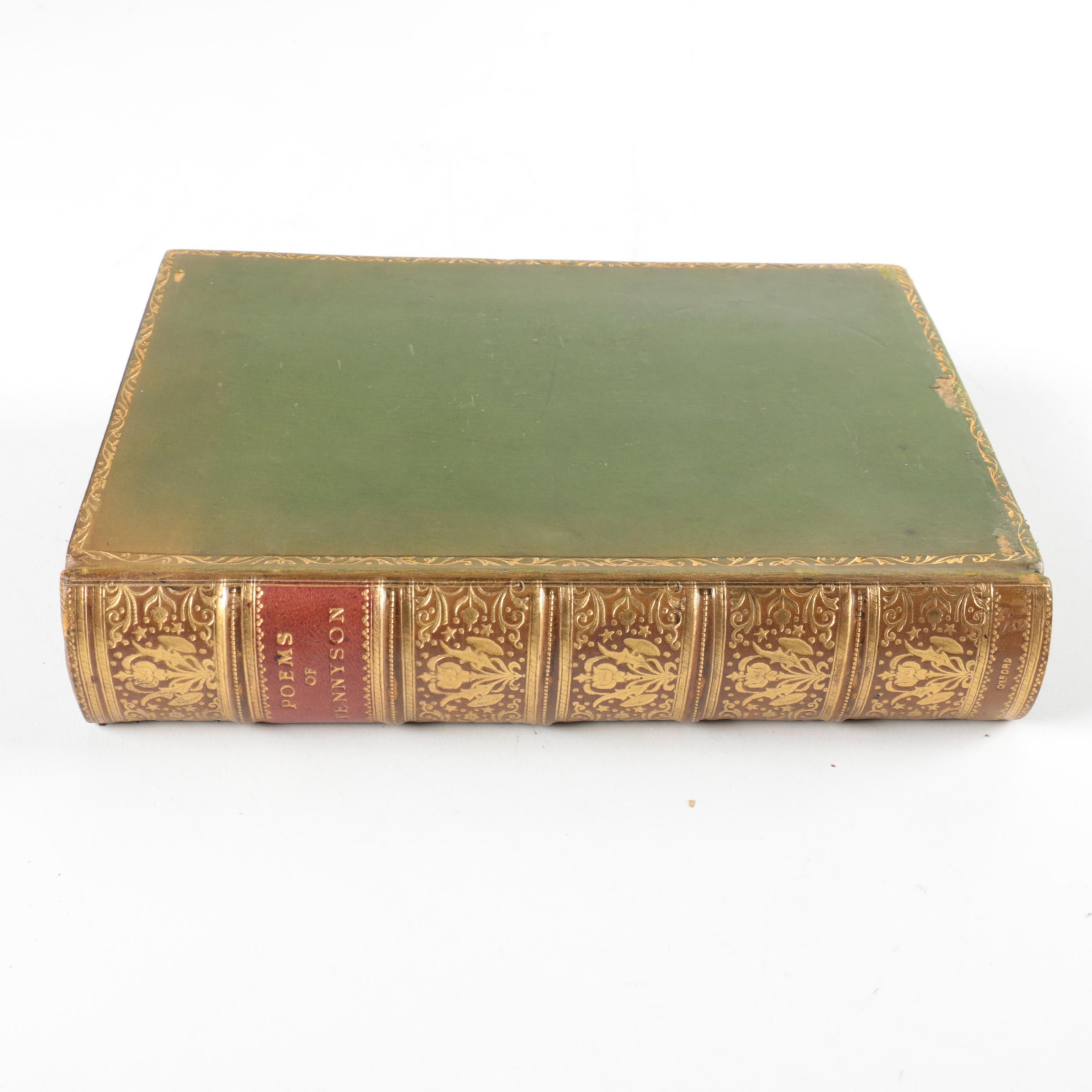 "Poems of Tennyson" and "Hayden's Dictionary of Dates"