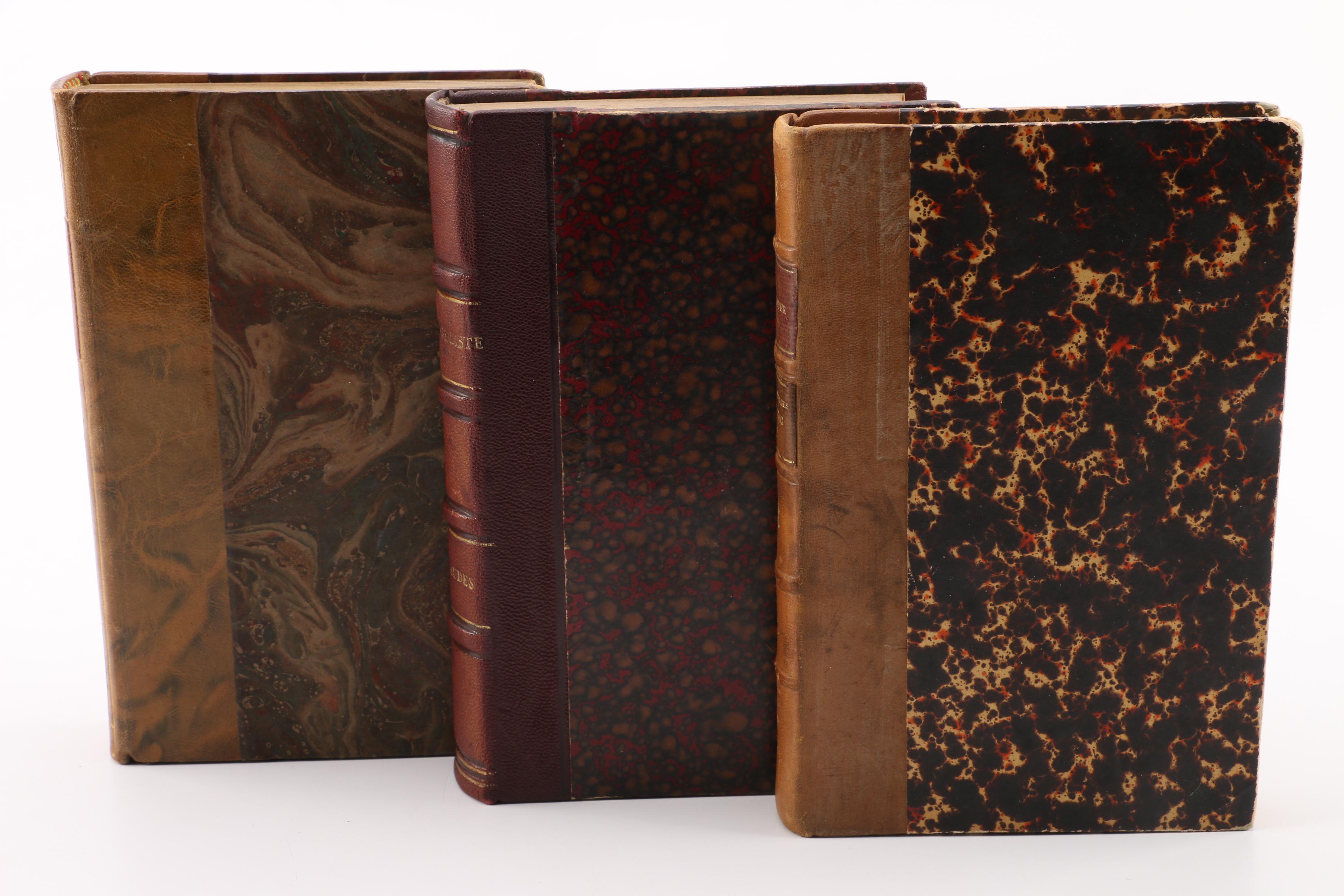 Vintage and Antique French-Language Books