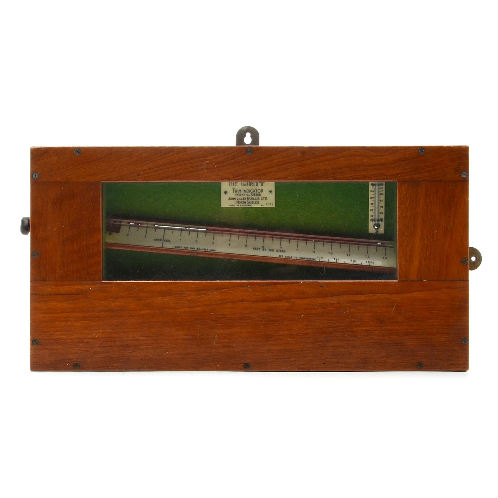 John Lilley & Gillie Ltd. Ship Trim Indicator