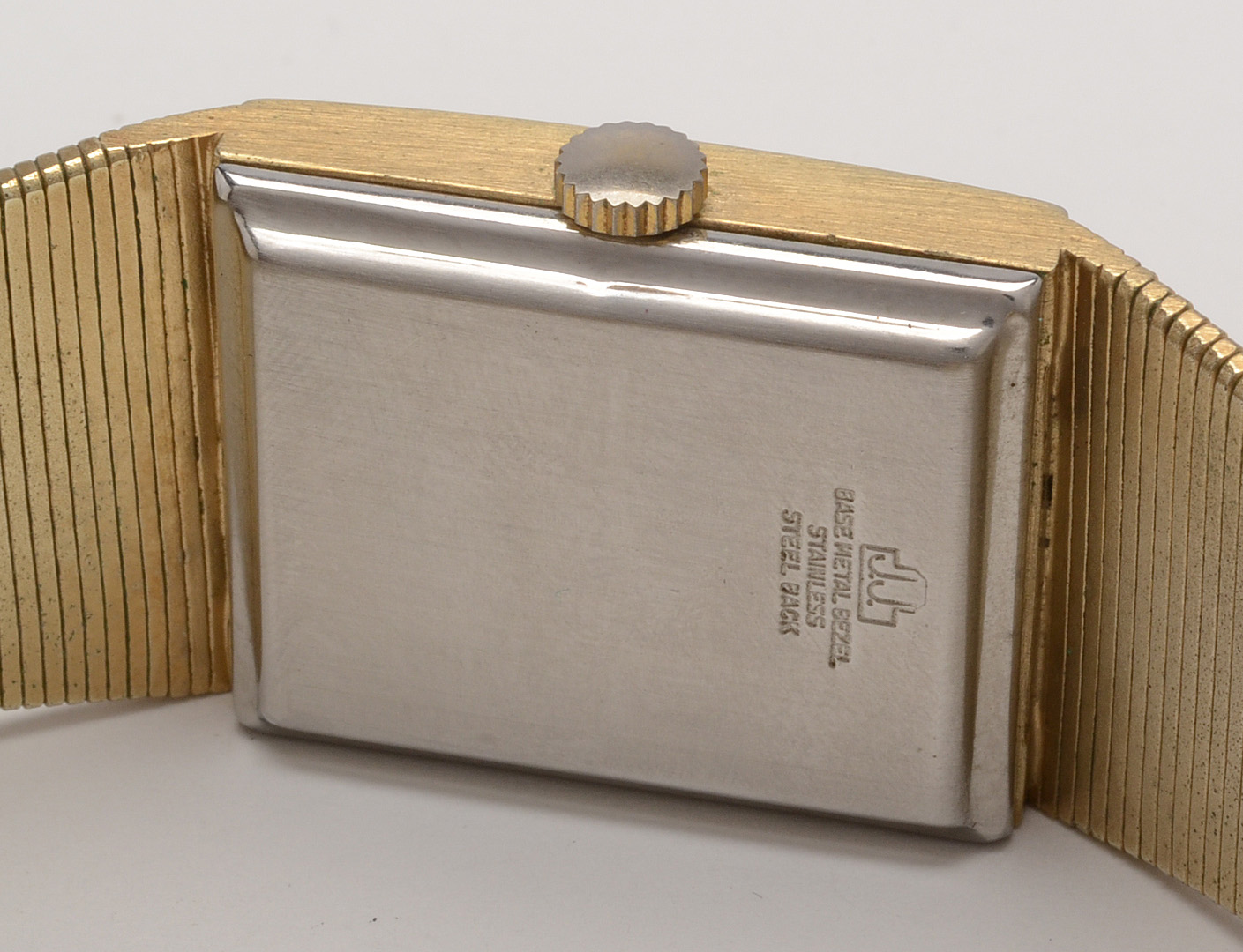 Jules Jurgensen Gold Tone Stem Wind Watch