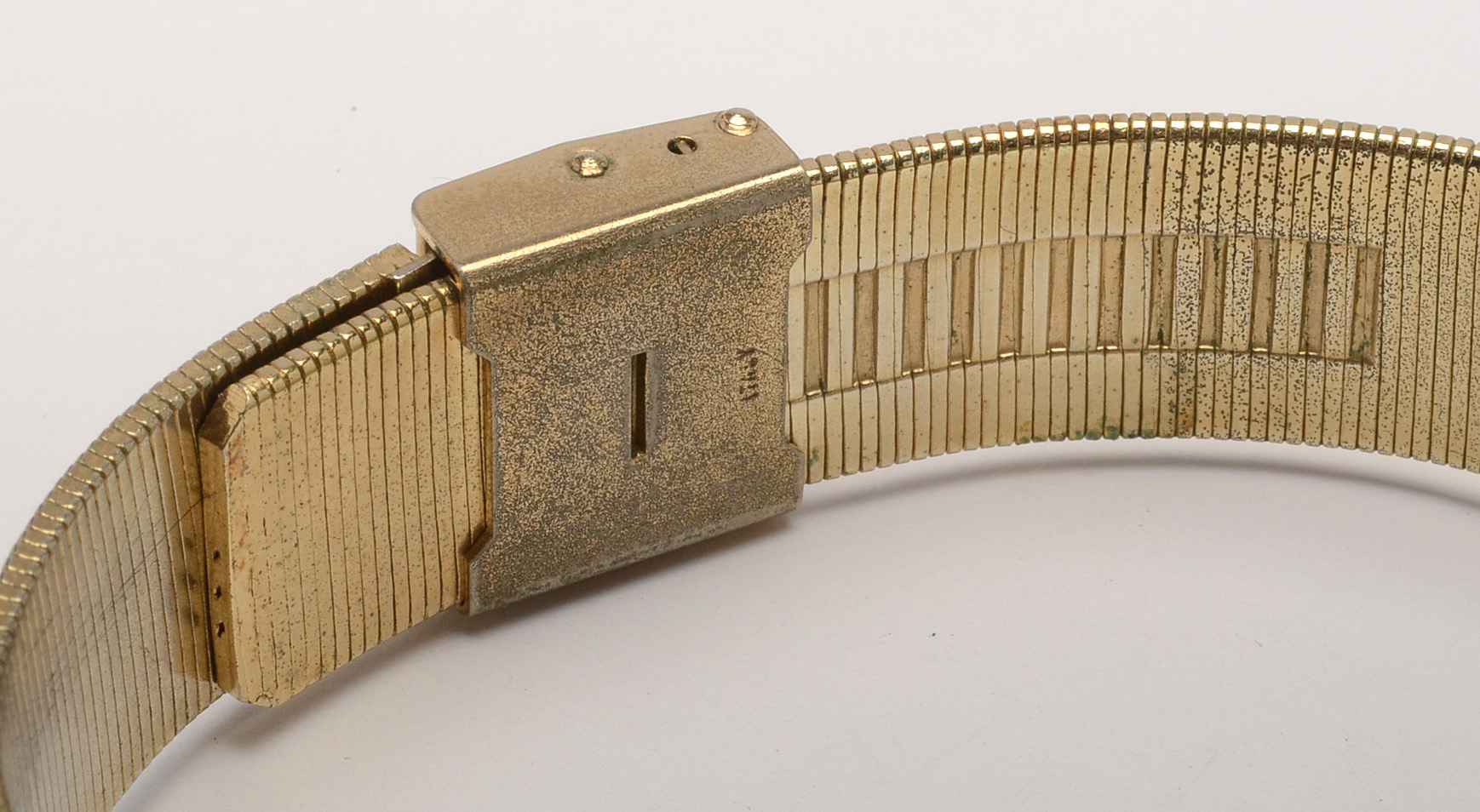 Jules Jurgensen Gold Tone Stem Wind Watch