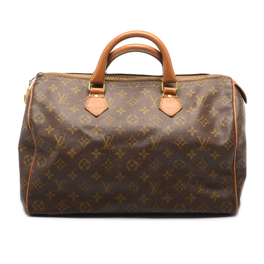 Vintage Louis Vuitton Monogram Speedy Handbag