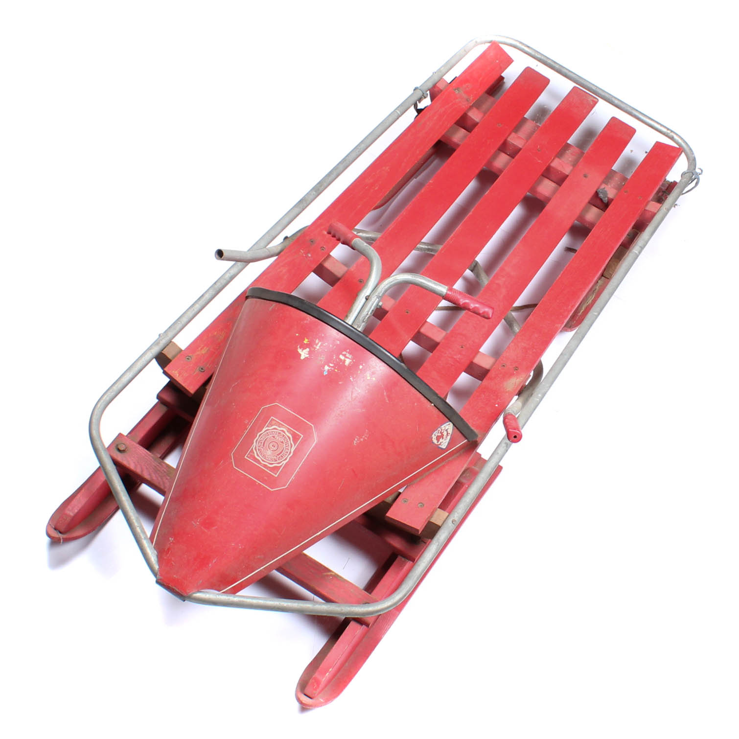 Vintage Circa 1940s Bob-O-Link Ohio State University Bobsled