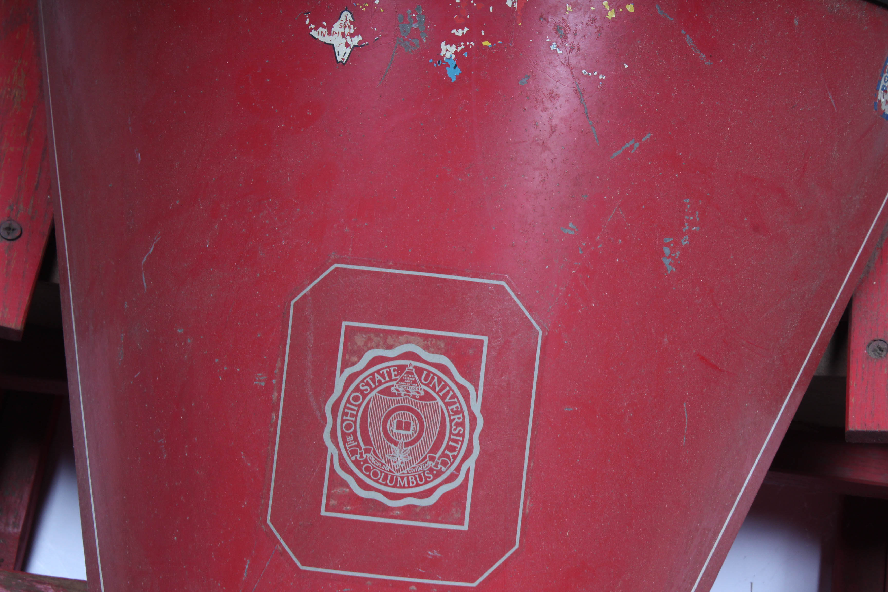 Vintage Circa 1940s Bob-O-Link Ohio State University Bobsled