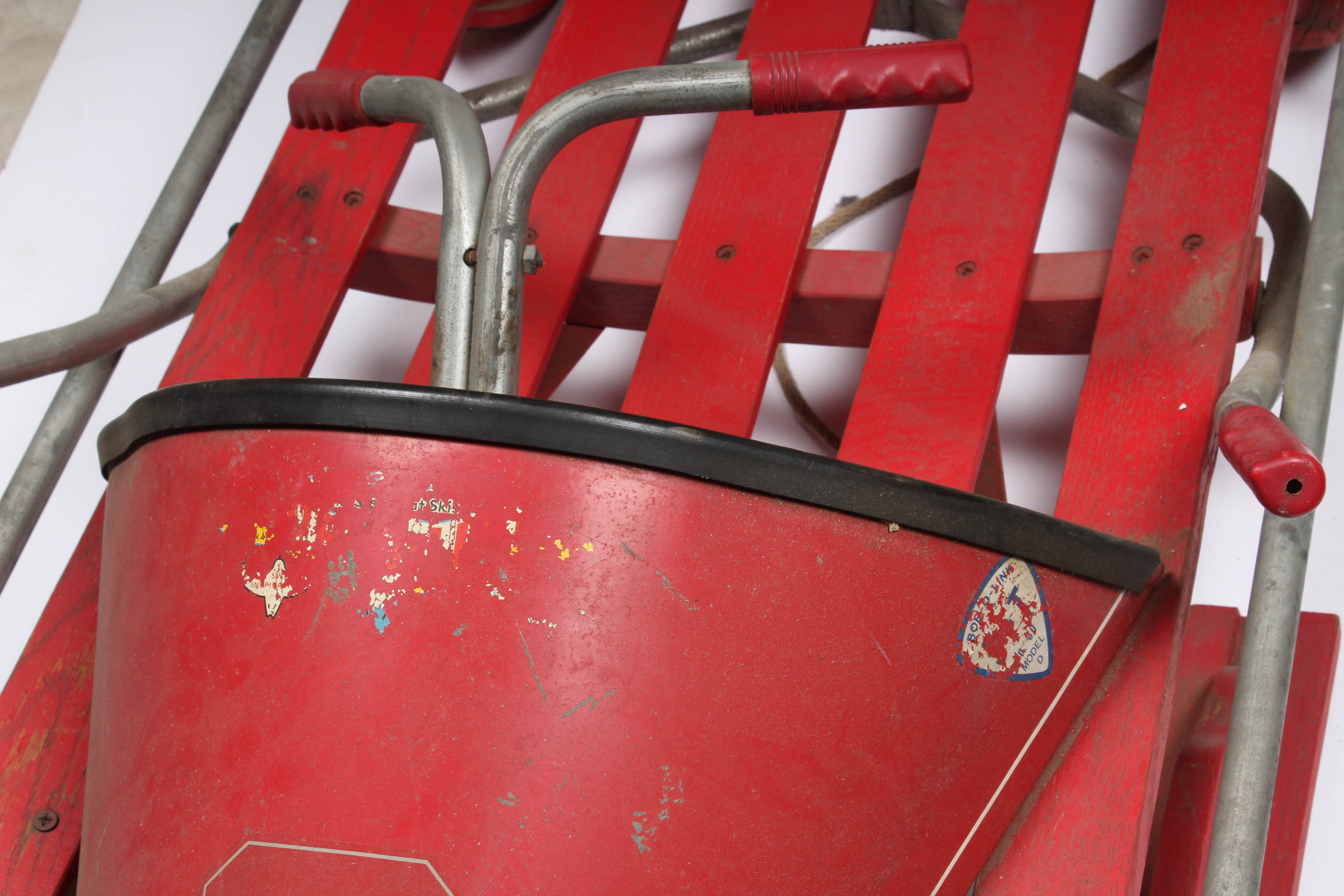 Vintage Circa 1940s Bob-O-Link Ohio State University Bobsled