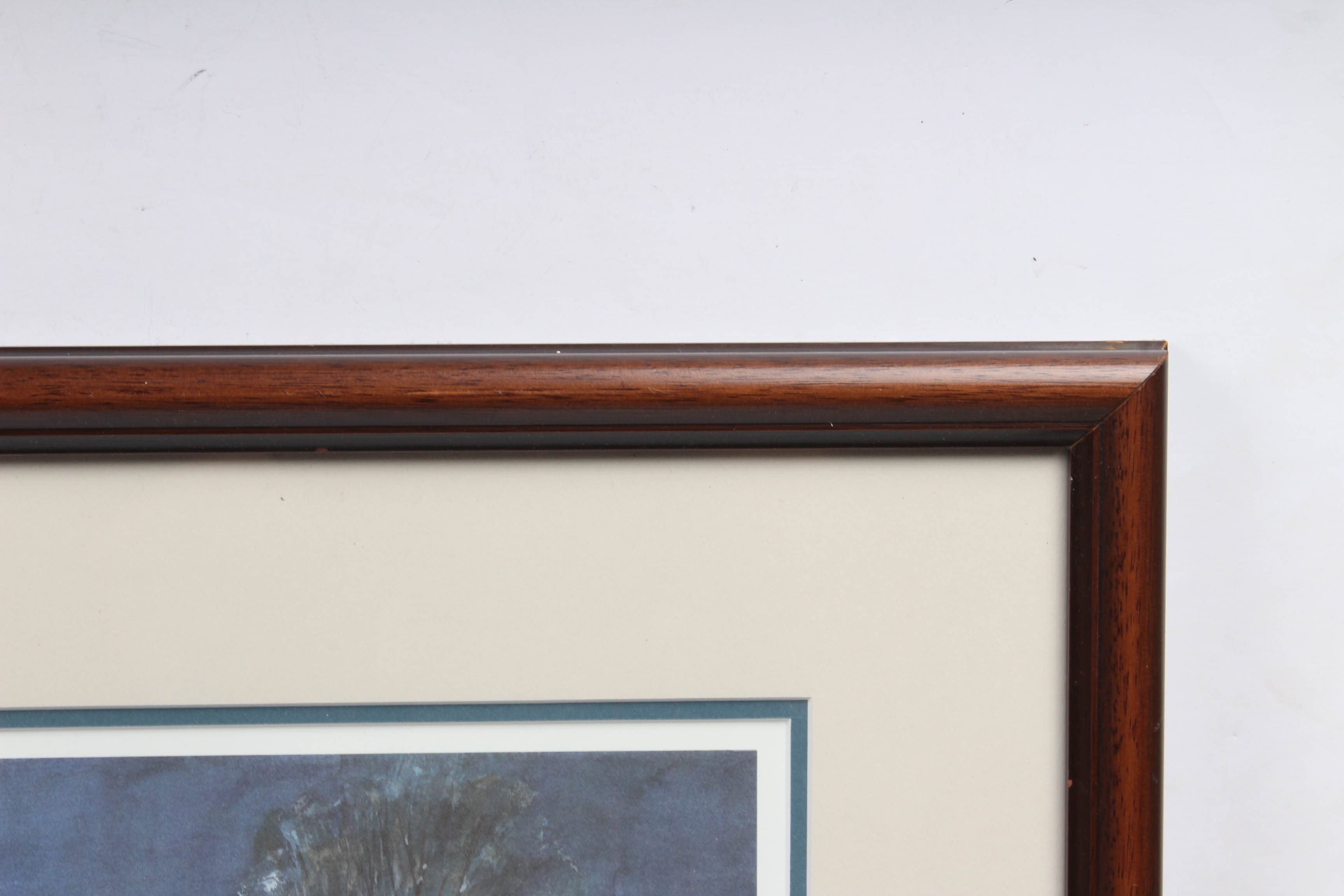 Hillary H. Sheeter Offset Lithograph "Hudson Winter"