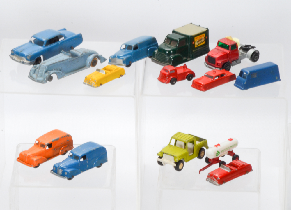 Group of Vintage Die-Cast Toy Vehicles