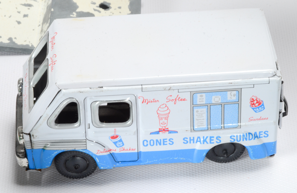 Group of Vintage Die-Cast Toy Vehicles