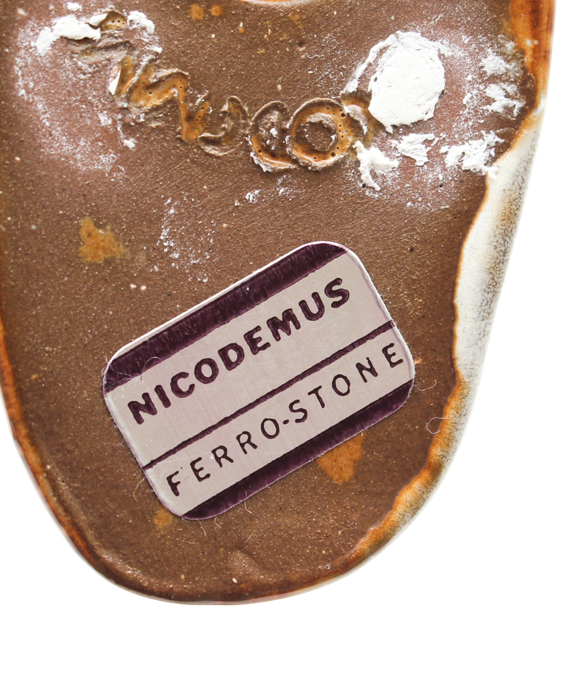 Vintage Nicodemus Pottery Nativity Set