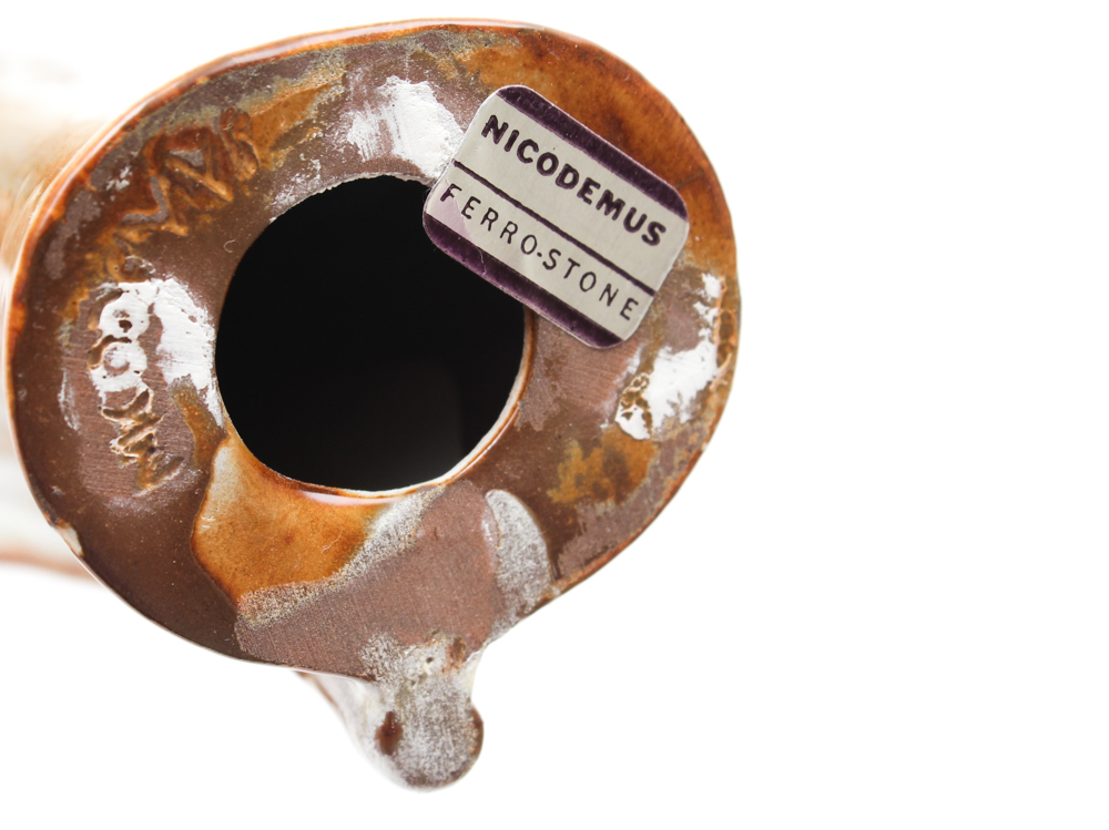 Vintage Nicodemus Pottery Nativity Set