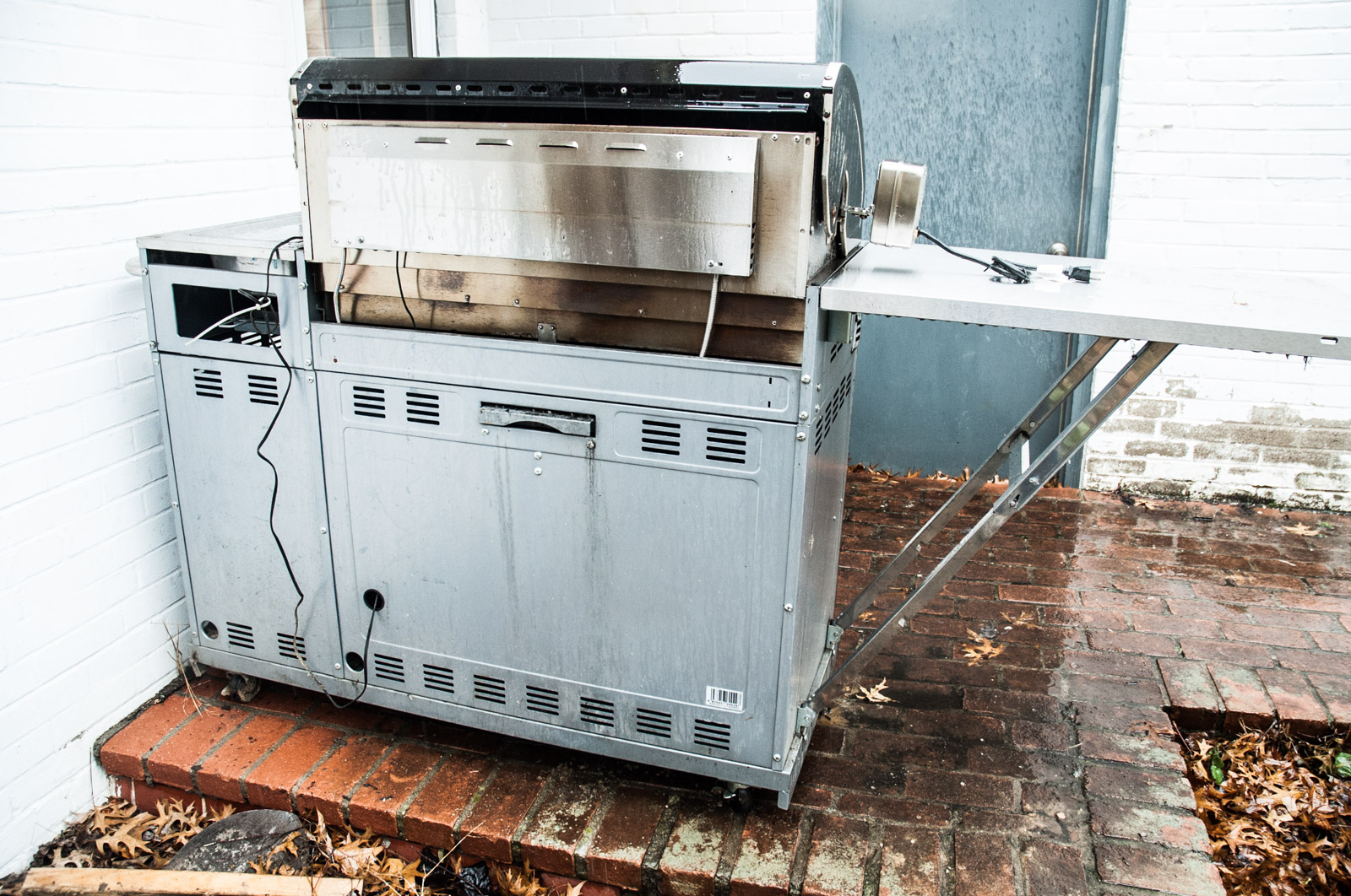 Master Forge 5-Burner Stainless Steel Grill