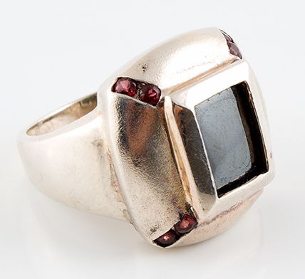 Sterling Silver Jewelry Featuring Garnets, Freshwater Pearls and Hematite