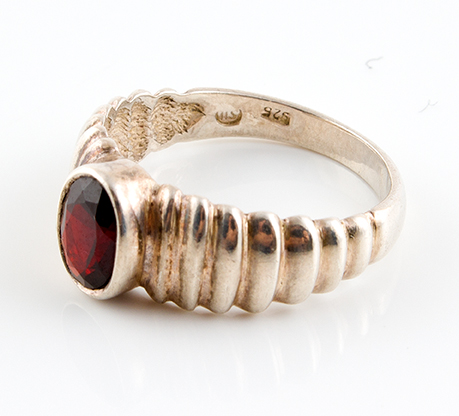 Sterling Silver Jewelry Featuring Garnets, Freshwater Pearls and Hematite