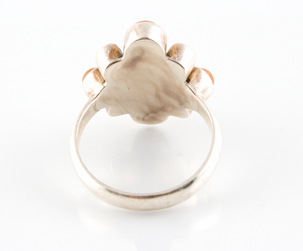 Nicky Butler Sterling Silver Ring and Bracelet Featuring Pearls and Moonstone