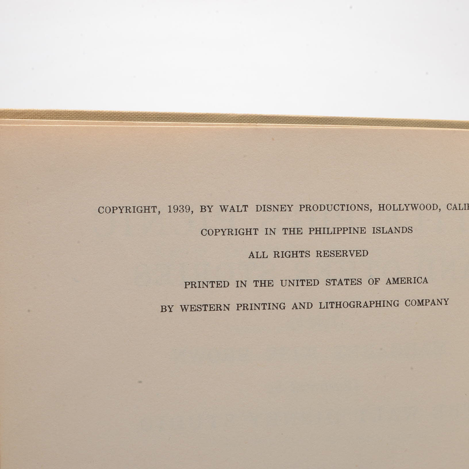 Vintage Disney Children's Book Group