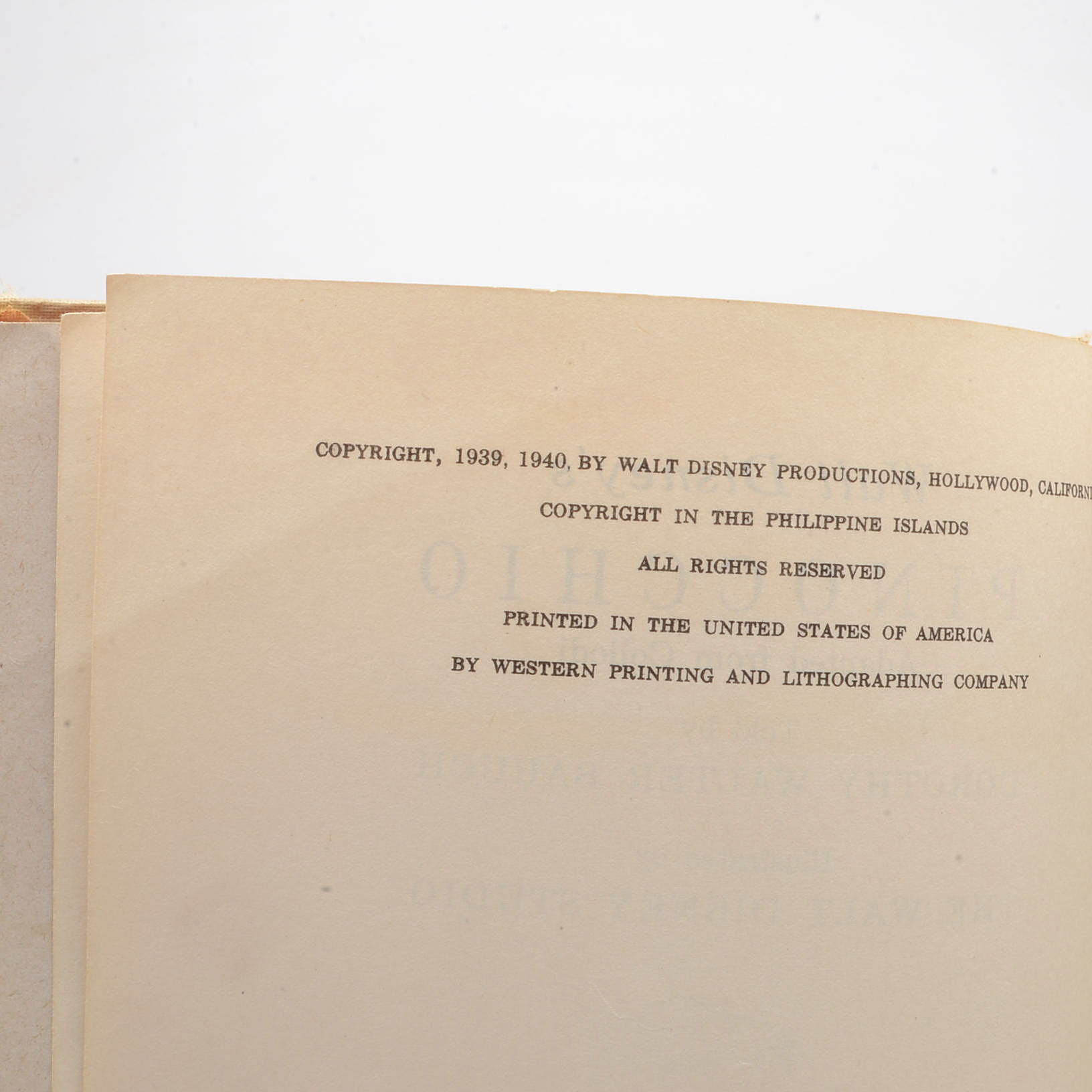 Vintage Disney Children's Book Group