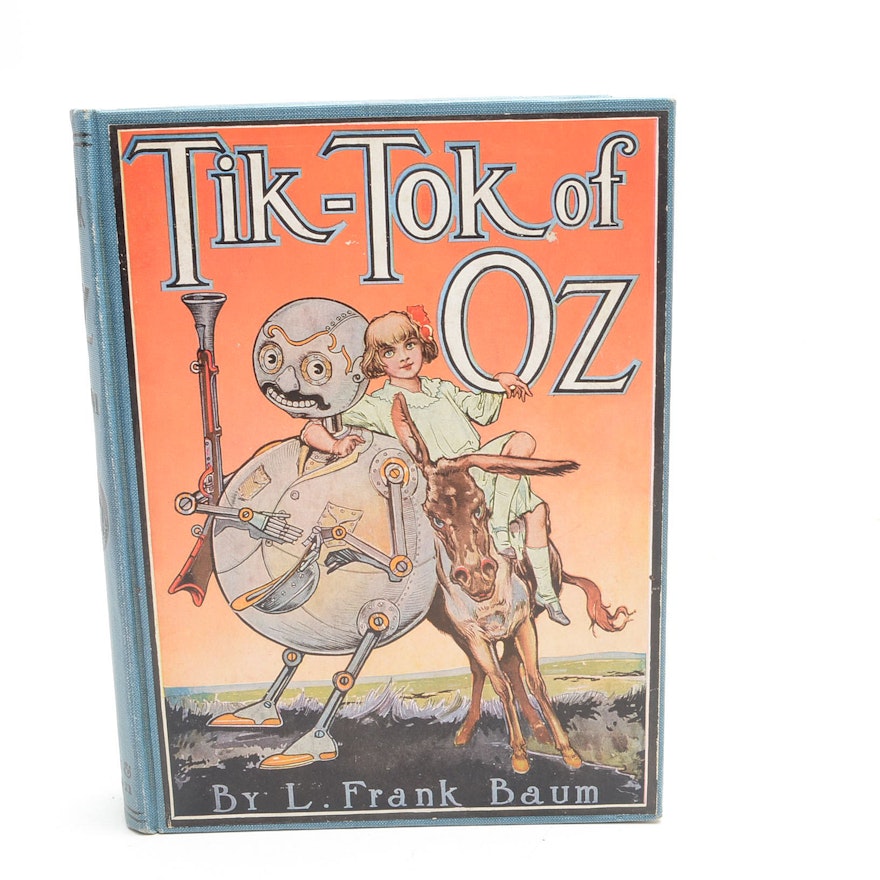 Circa 1920 Edition of "Tik-Tok of Oz" by L. Frank Baum