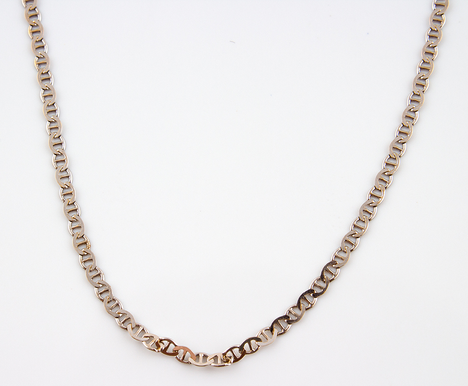 18K White Gold Chain Bracelet