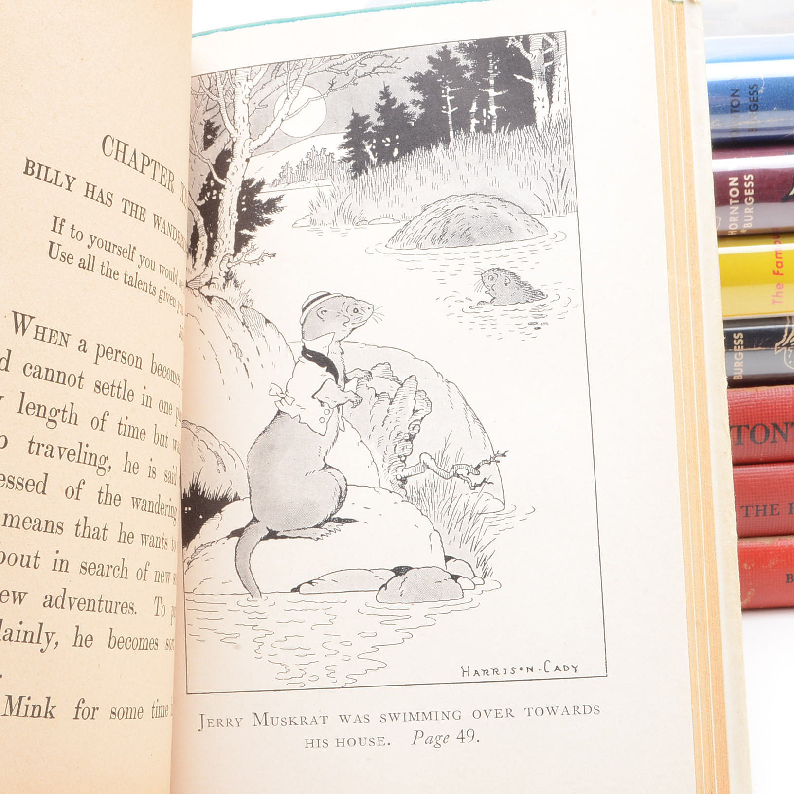 Vintage Thornton W. Burgess Children's Books