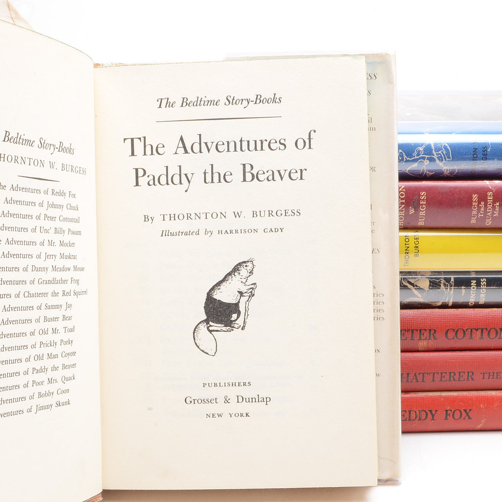 Vintage Thornton W. Burgess Children's Books