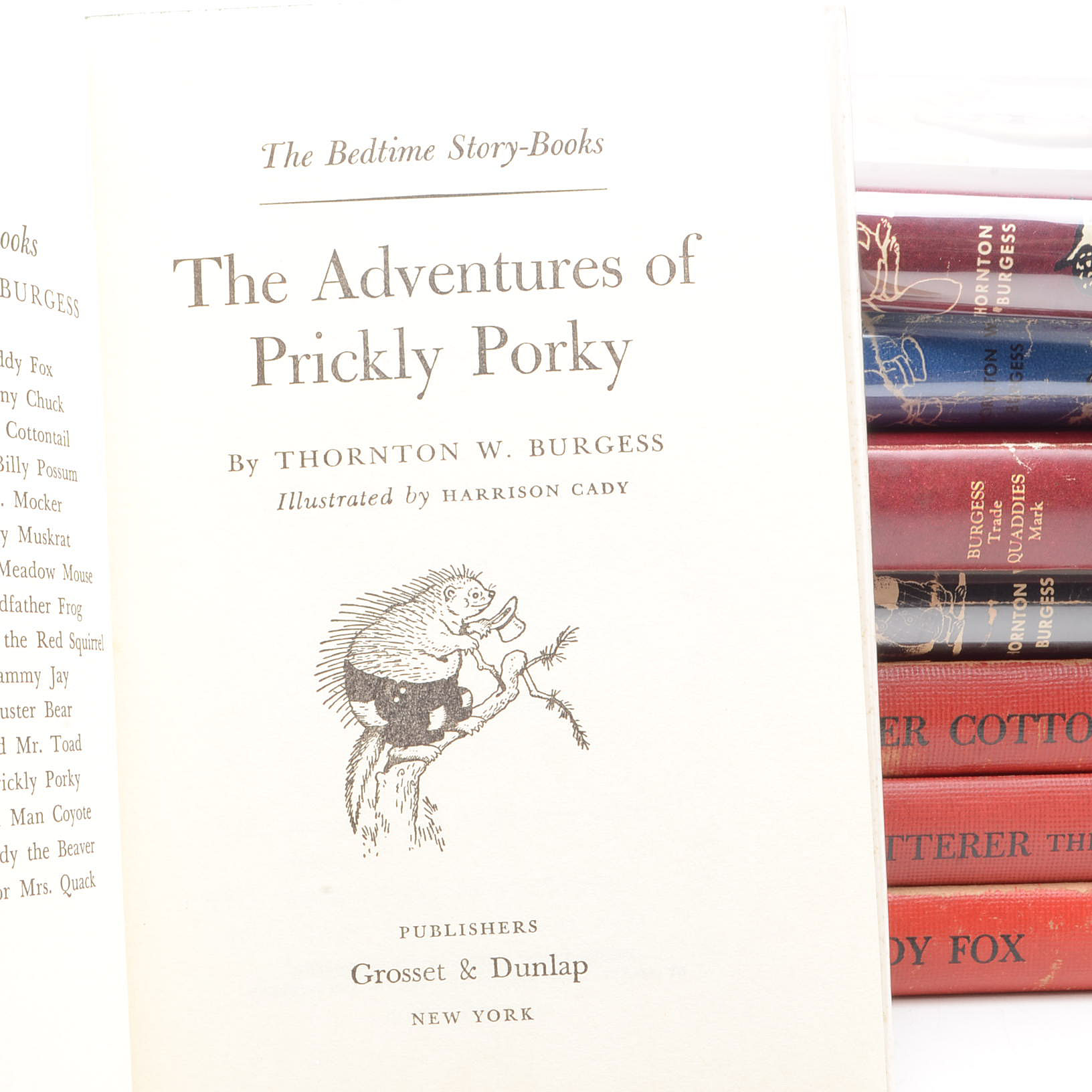 Vintage Thornton W. Burgess Children's Books