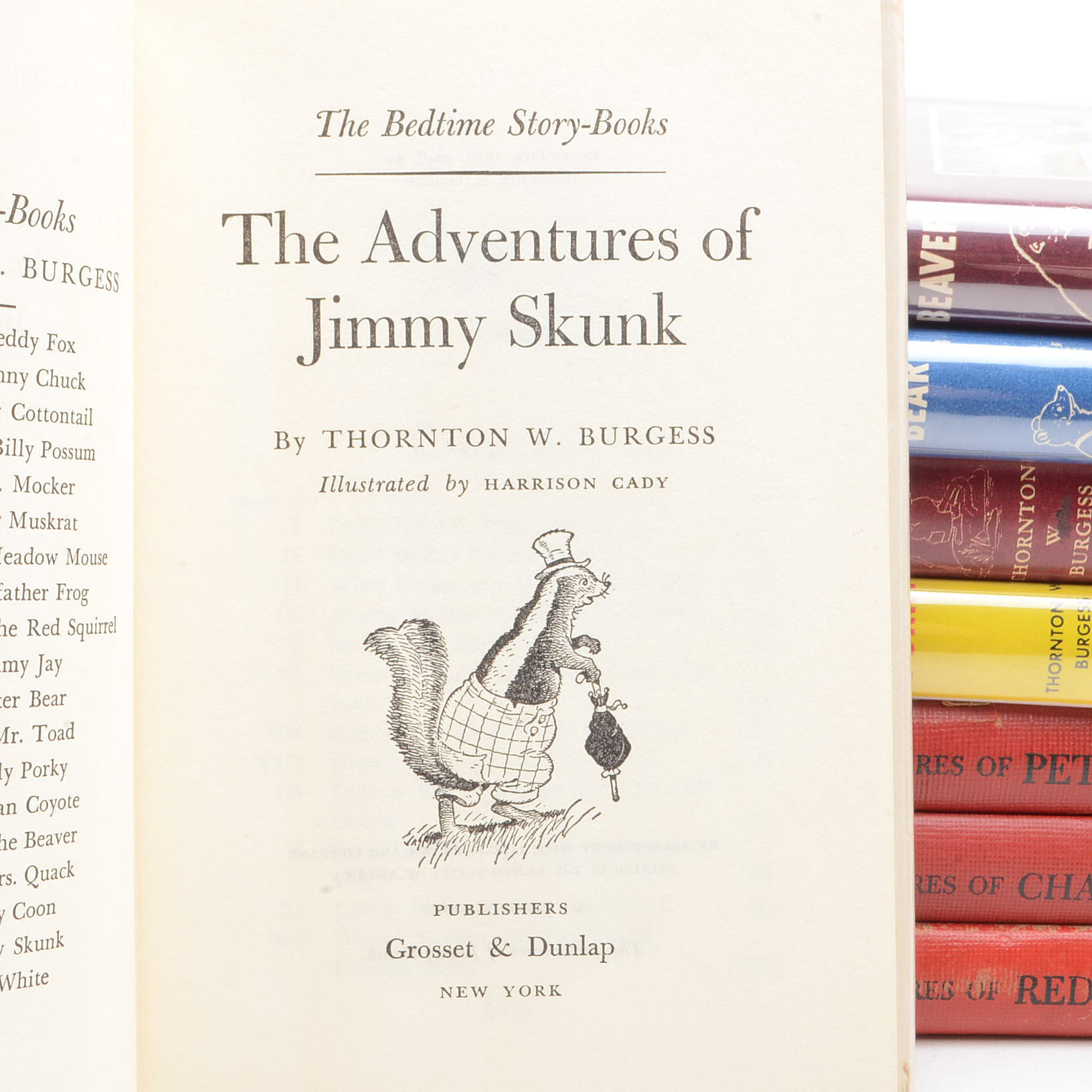 Vintage Thornton W. Burgess Children's Books