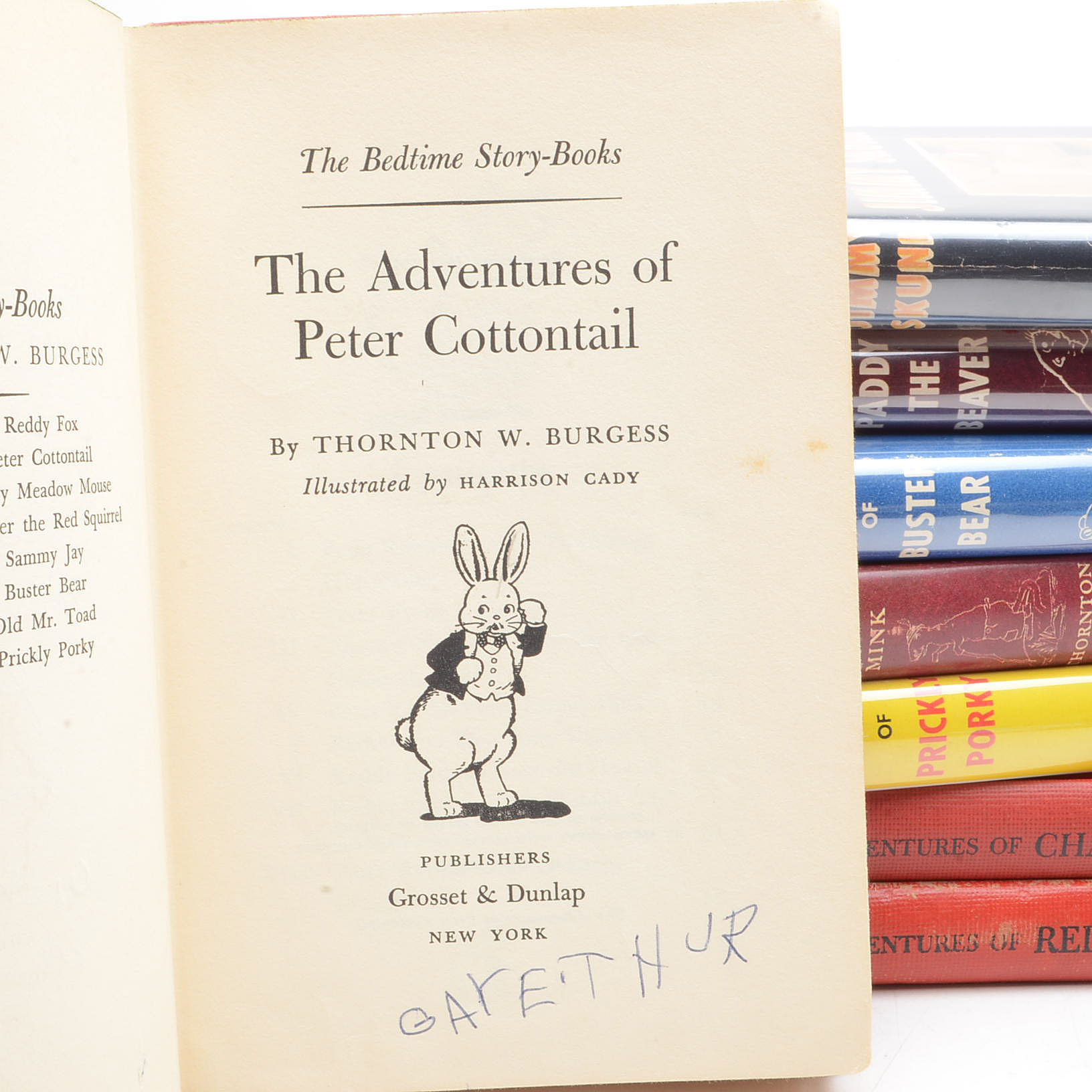 Vintage Thornton W. Burgess Children's Books