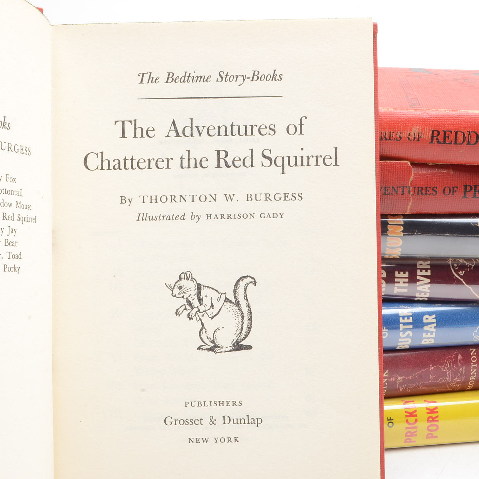 Vintage Thornton W. Burgess Children's Books