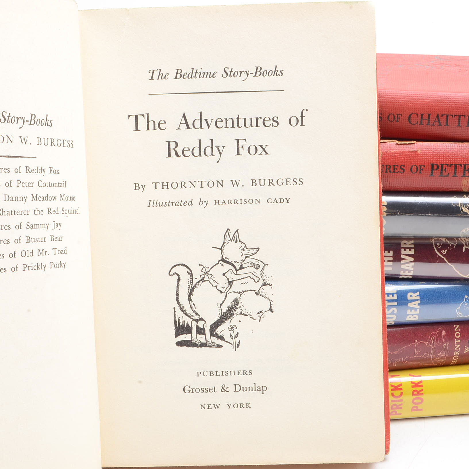 Vintage Thornton W. Burgess Children's Books