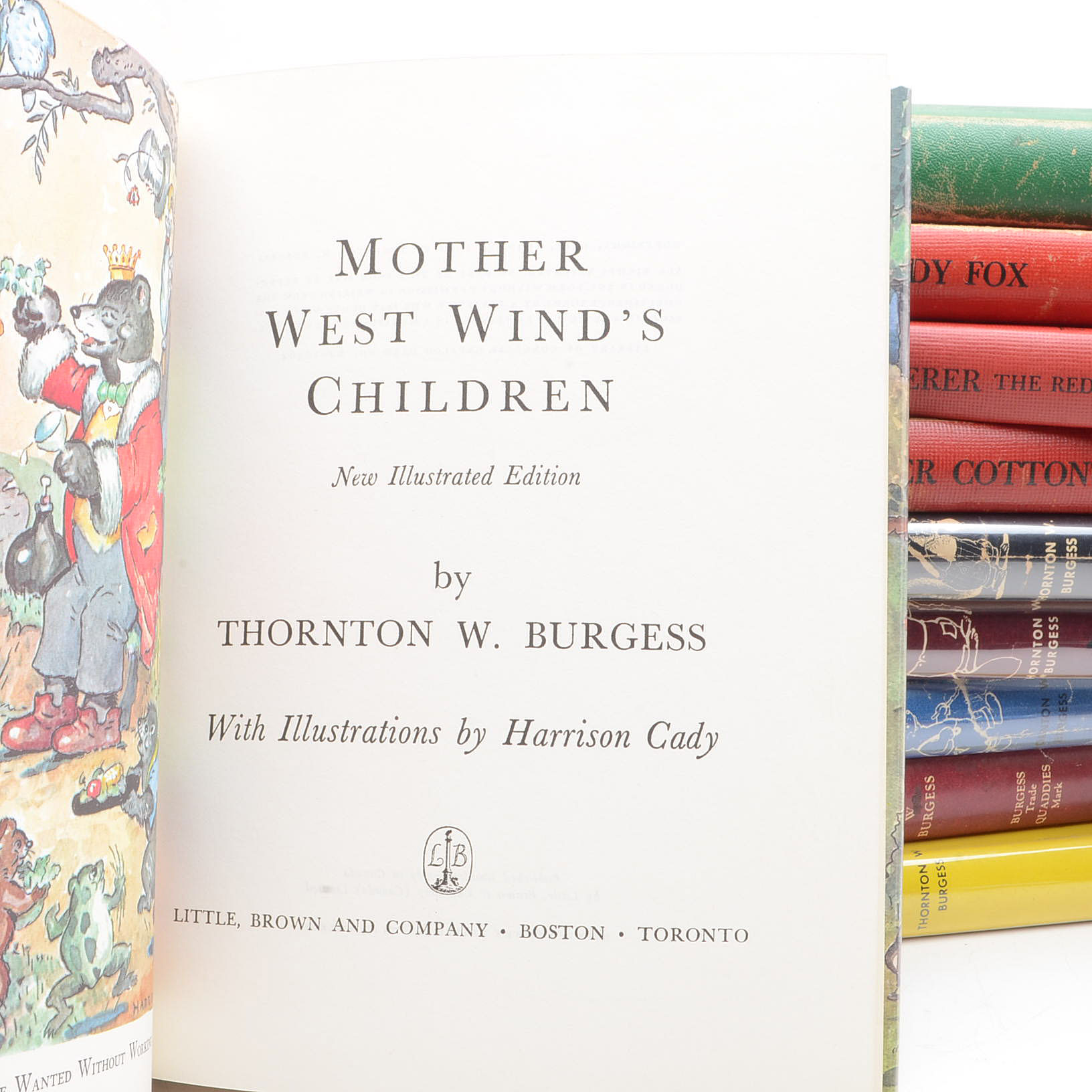 Vintage Thornton W. Burgess Children's Books
