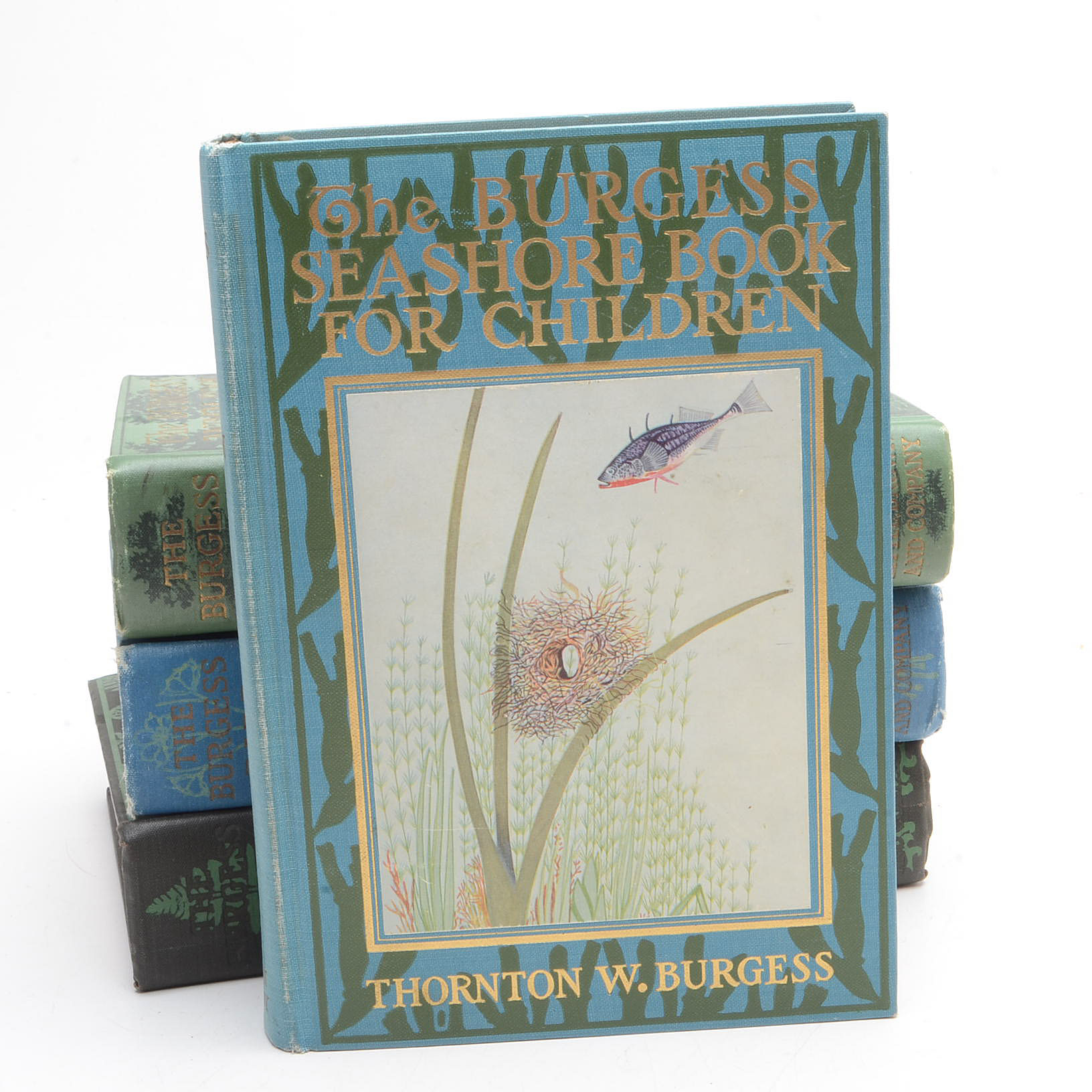 Signed 1920's Thornton W. Burgess Nature Books for Children