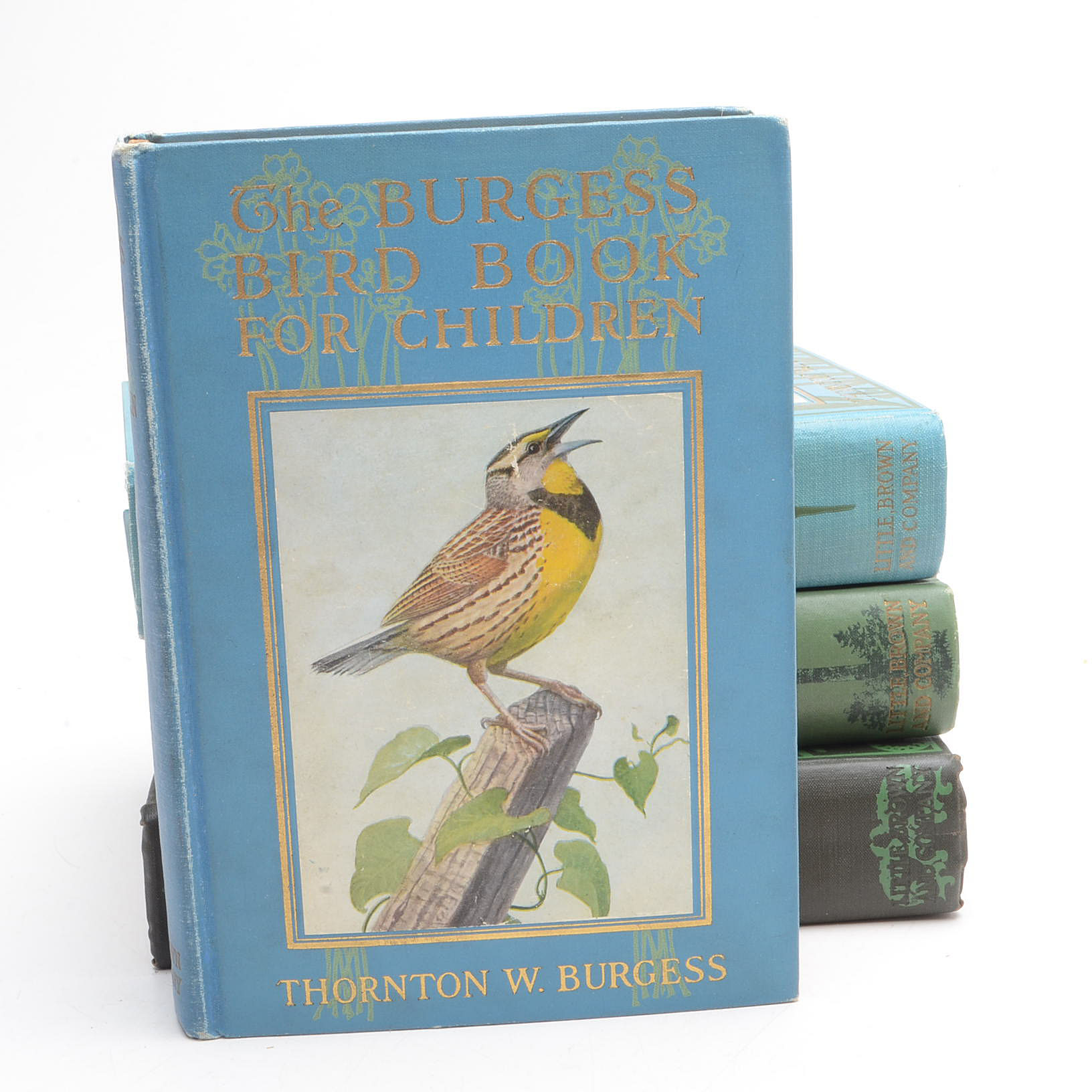 Signed 1920's Thornton W. Burgess Nature Books for Children