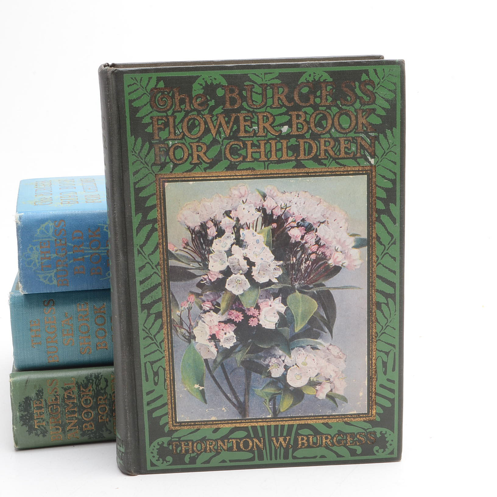 Signed 1920's Thornton W. Burgess Nature Books for Children