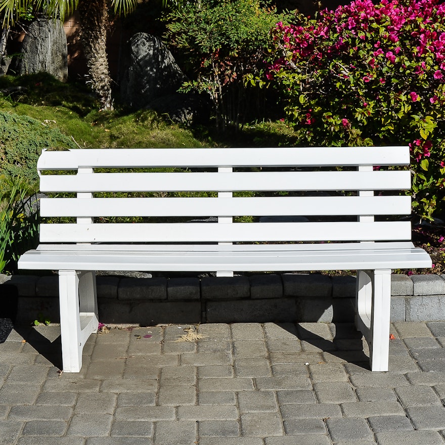 Outdoor Plastic Bench