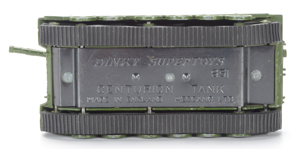 1950's Military Toys including Dinky, Tootsie Toys, and Auburn Rubber Co.