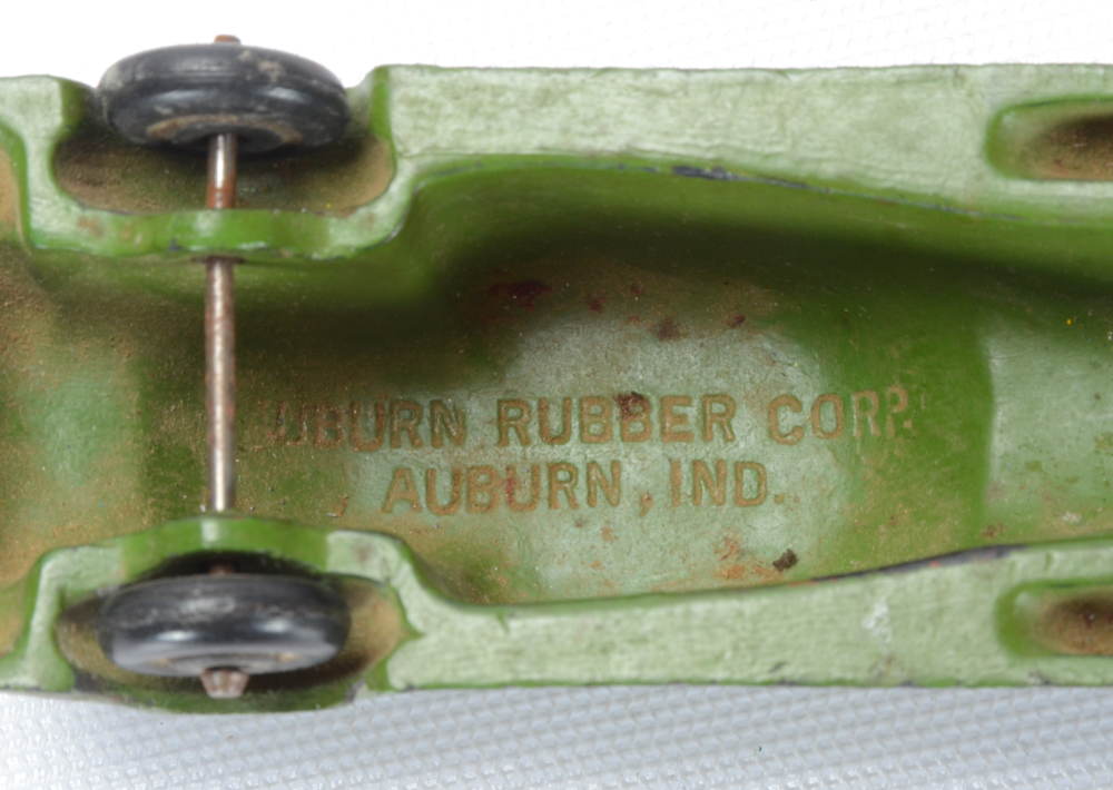 1950's Military Toys including Dinky, Tootsie Toys, and Auburn Rubber Co.