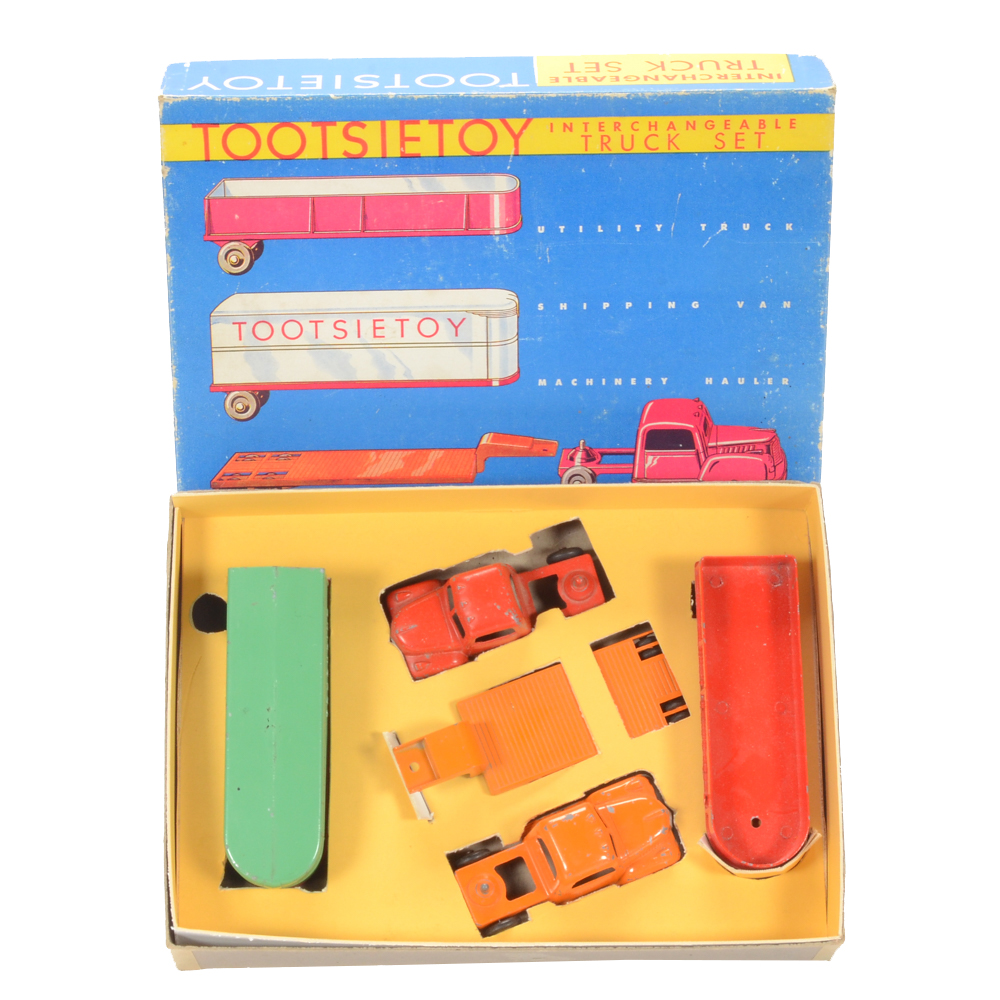 1950's Tootsie Toy Truck Set