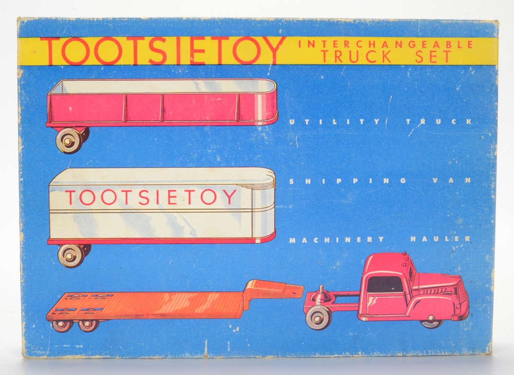 1950's Tootsie Toy Truck Set