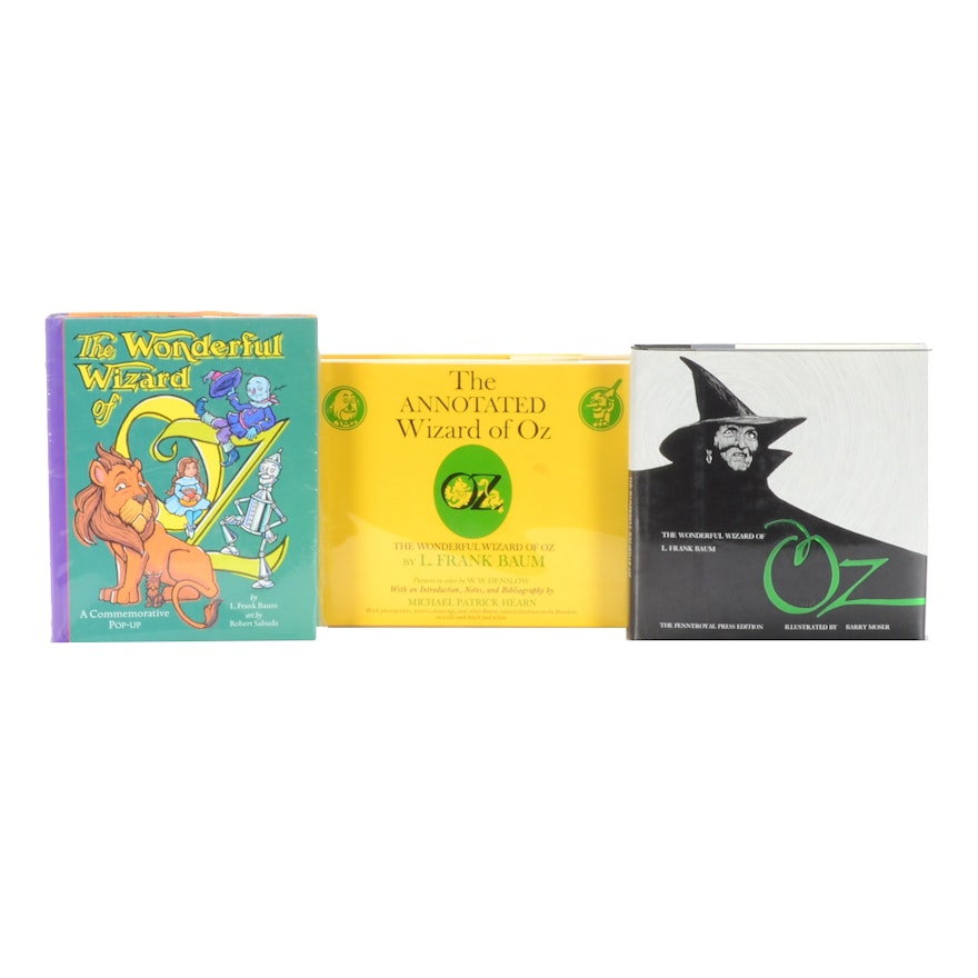 Commemorative "Wizard of Oz" Coffee Table Books