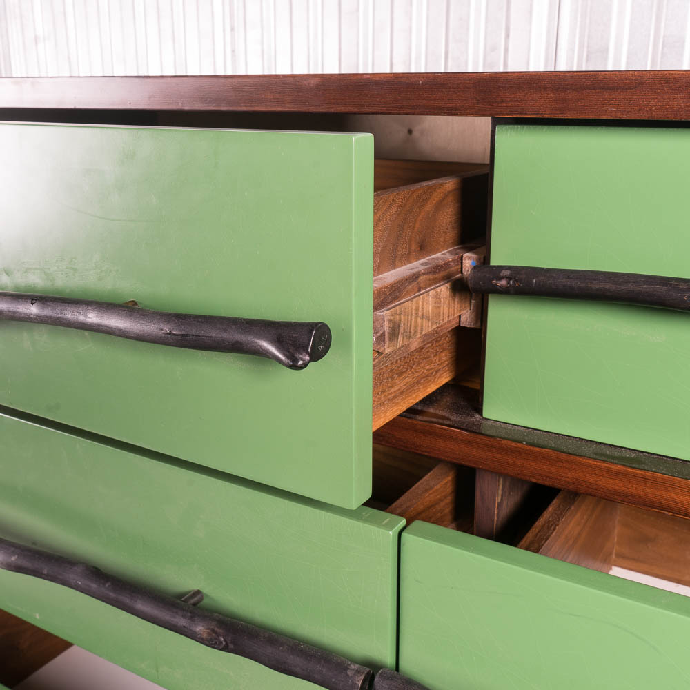 Mid-Century Rustic Chest of Drawers