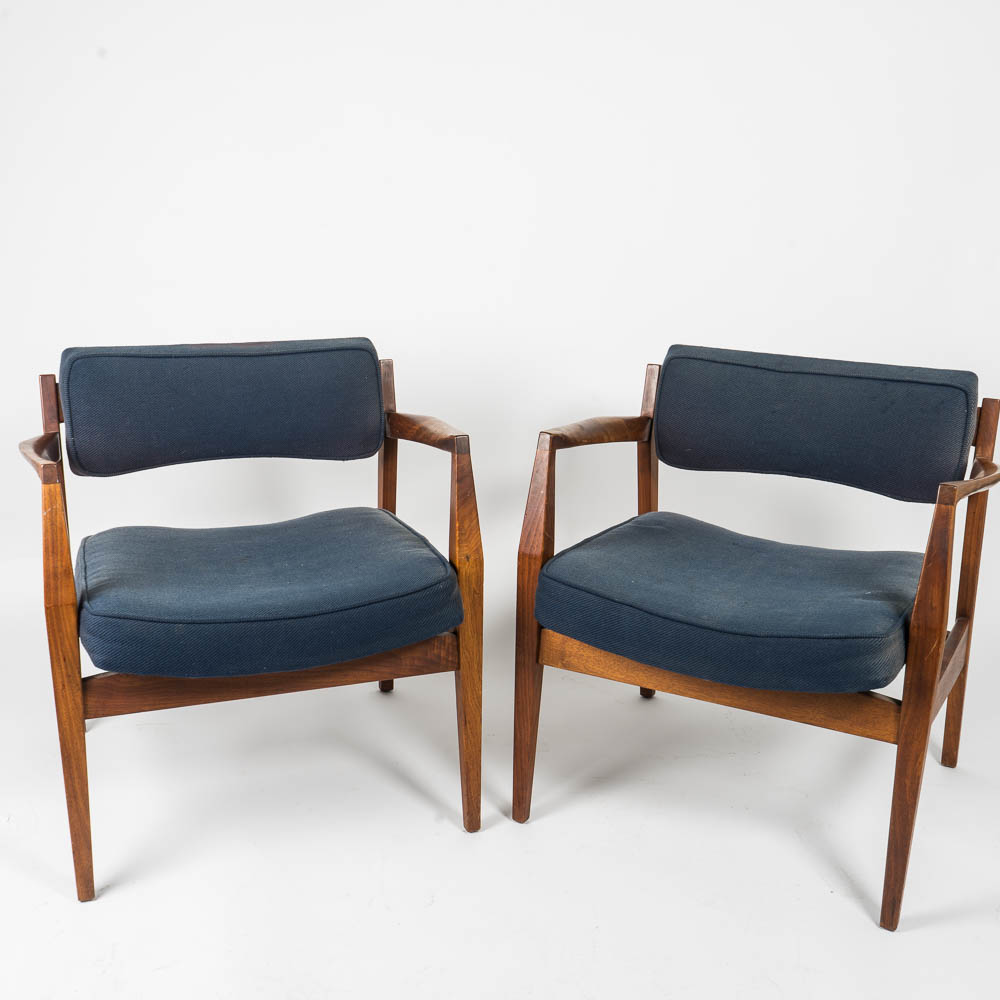 Pair of Mid Century Modern Arm Chairs