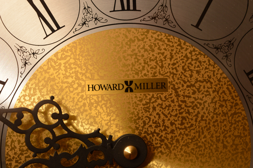 Howard Miller "Cherish" Curio Grandfather Clock