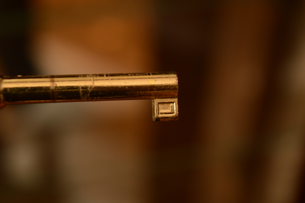 Howard Miller "Cherish" Curio Grandfather Clock