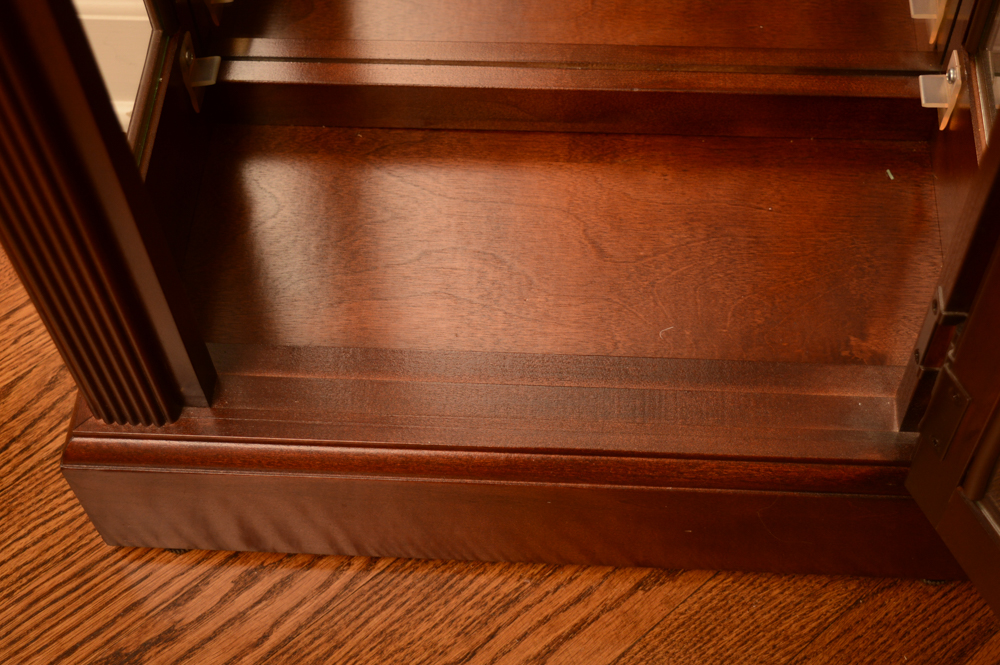 Howard Miller "Cherish" Curio Grandfather Clock