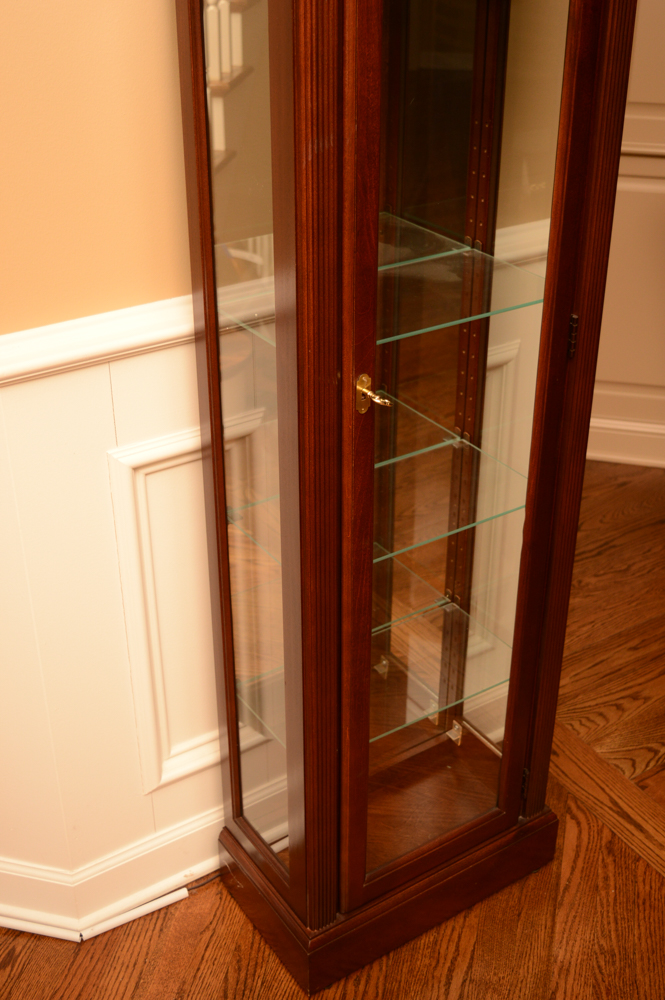 Howard Miller "Cherish" Curio Grandfather Clock