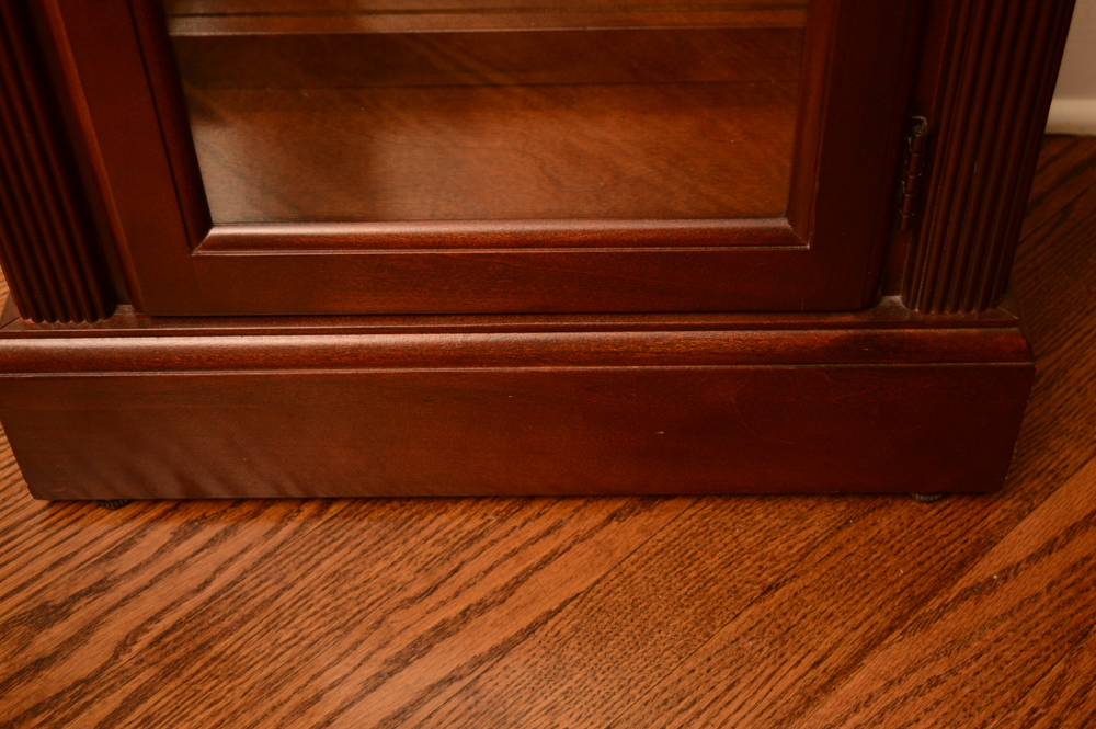 Howard Miller "Cherish" Curio Grandfather Clock