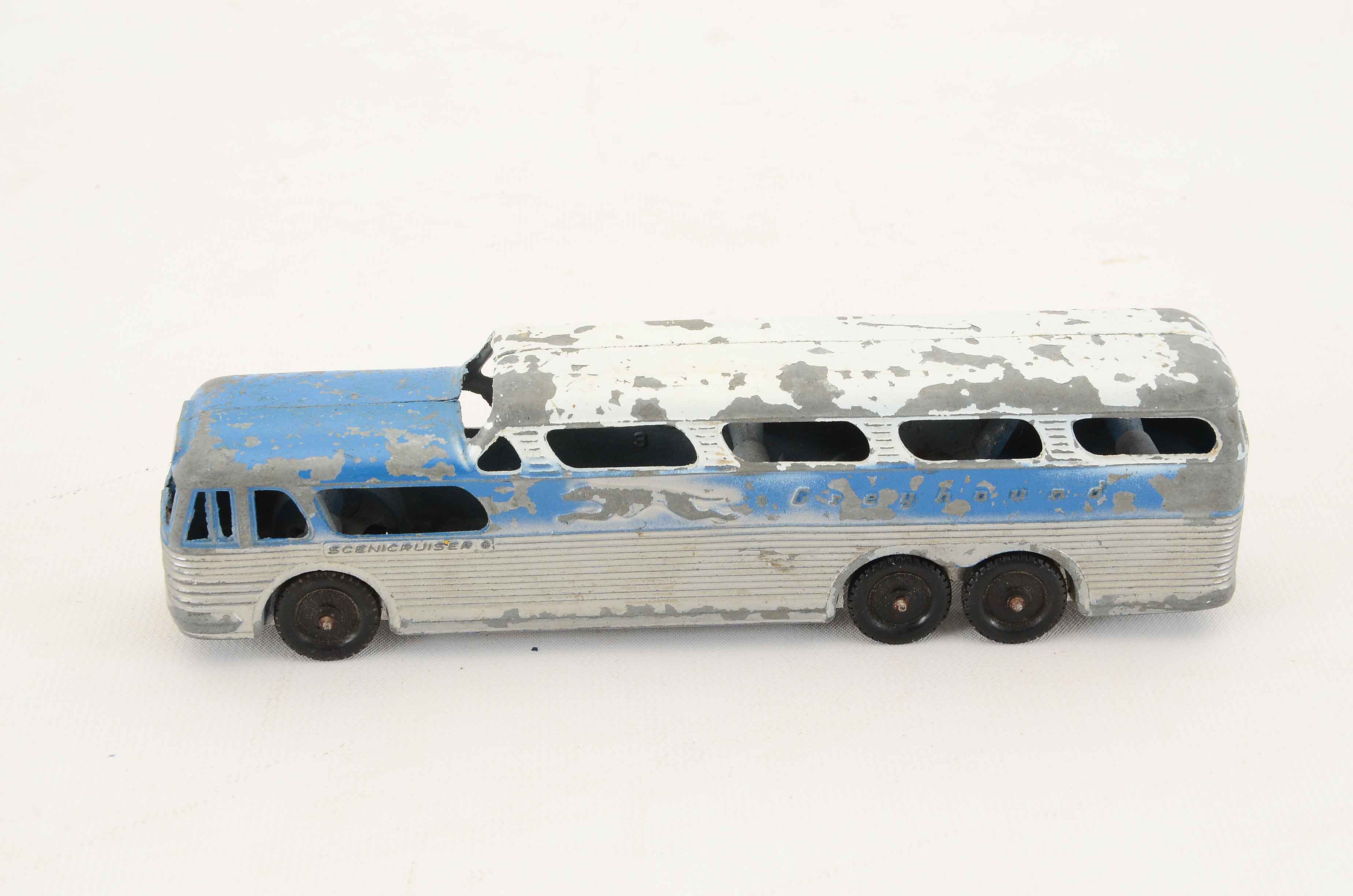 Assorted Vintage Plus Lot of GreyHound Bus Toys