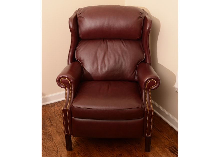 Leather Reclining Armchair
